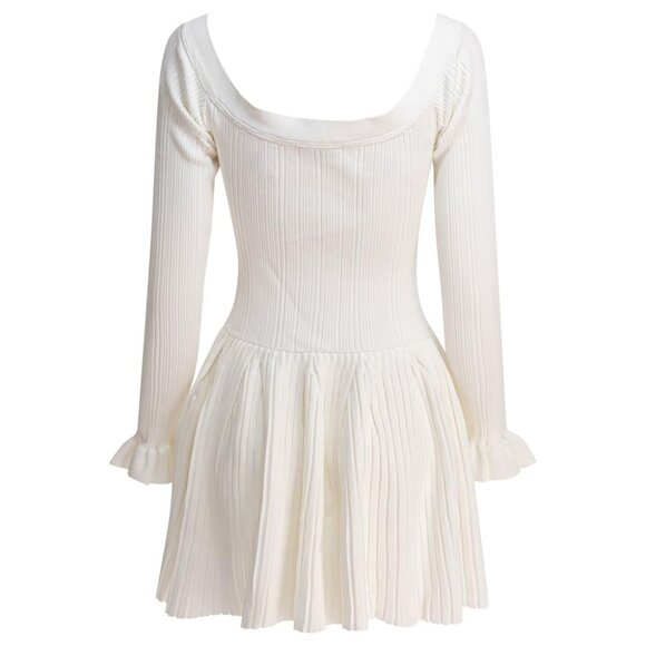 Self-Portrait Short Knit Dress Tag Size L Women - Picture 2 of 4